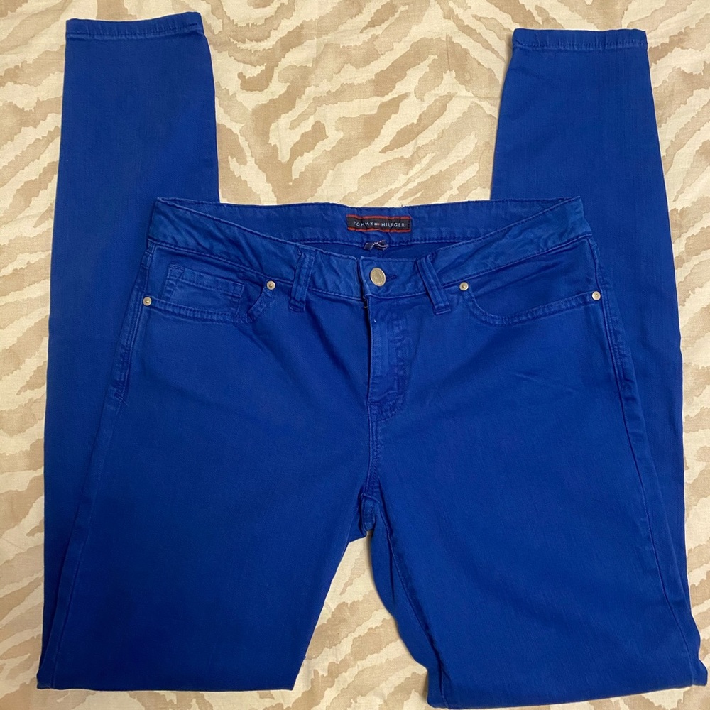 NWOT Tommy Hilfiger Royal Blue Skinny Jeans